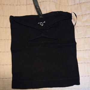 Urban Outfitters Black Crop Top